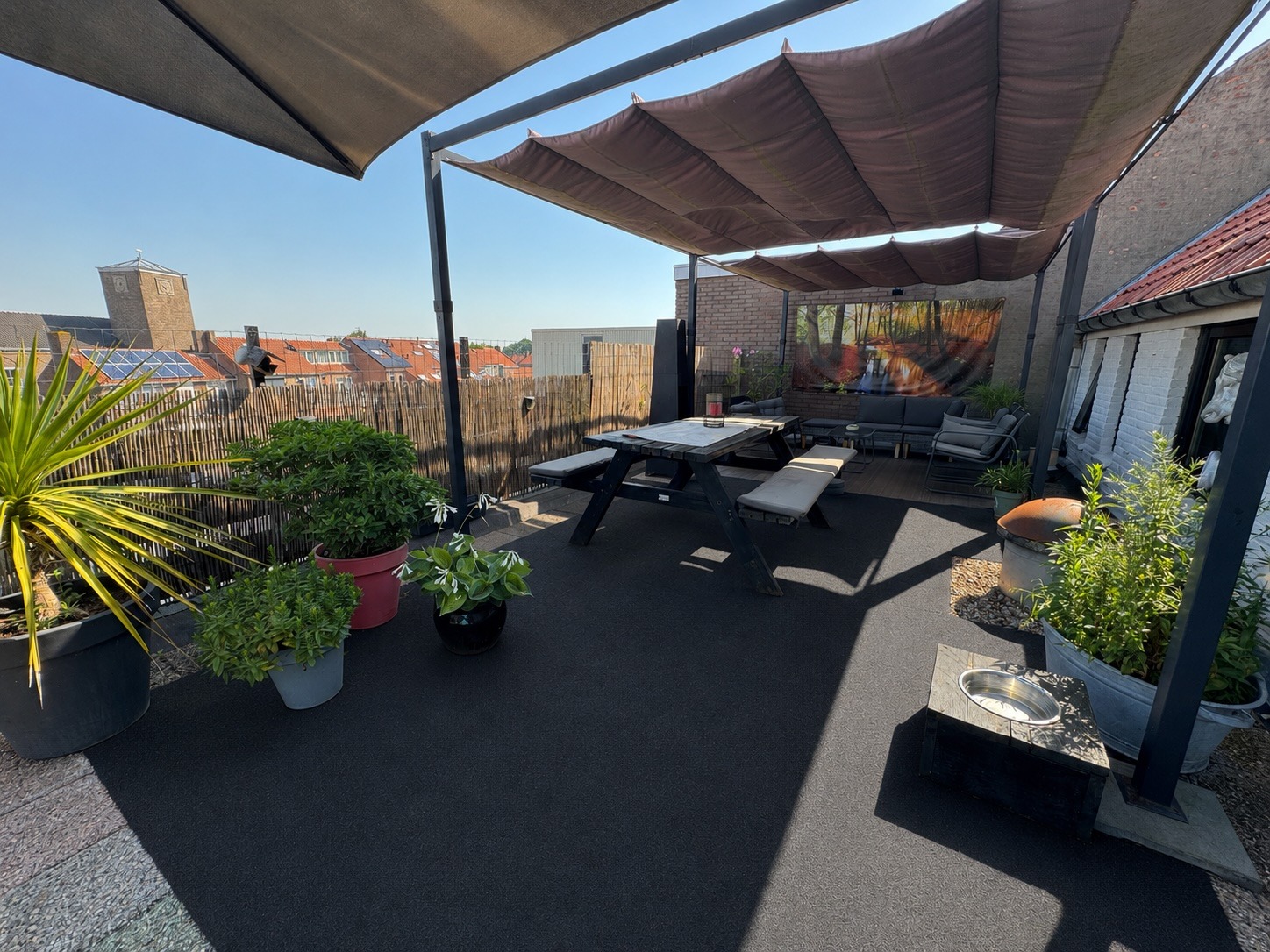 Bovenwoning met dakterras